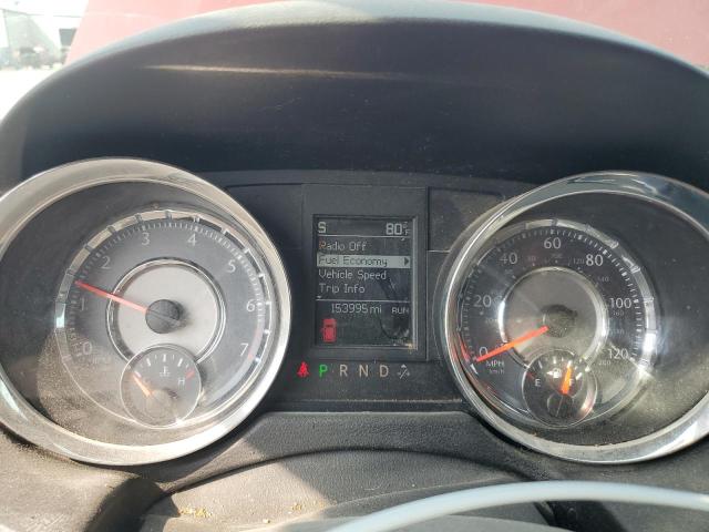 2C4RC1CG2CR134029 - 2012 CHRYSLER TOWN & COU TOURING L RED photo 9