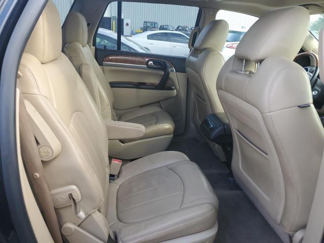 5GAKVCED5BJ364808 - 2011 BUICK ENCLAVE CXL BLACK photo 10