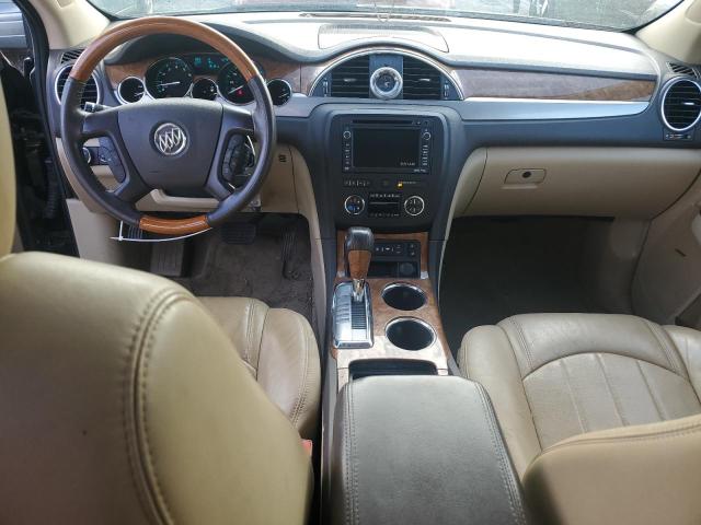5GAKVCED5BJ364808 - 2011 BUICK ENCLAVE CXL BLACK photo 8