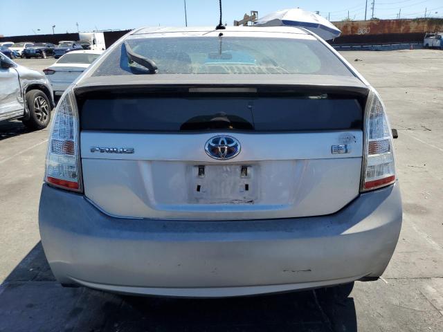 JTDKN3DU1A5105191 - 2010 TOYOTA PRIUS SILVER photo 6