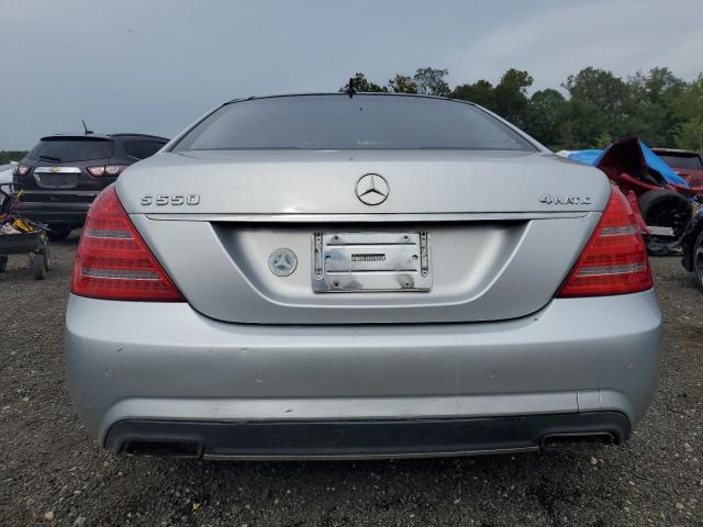 WDDNG9EB7CA467940 - 2012 MERCEDES-BENZ S 550 4MATIC SILVER photo 6