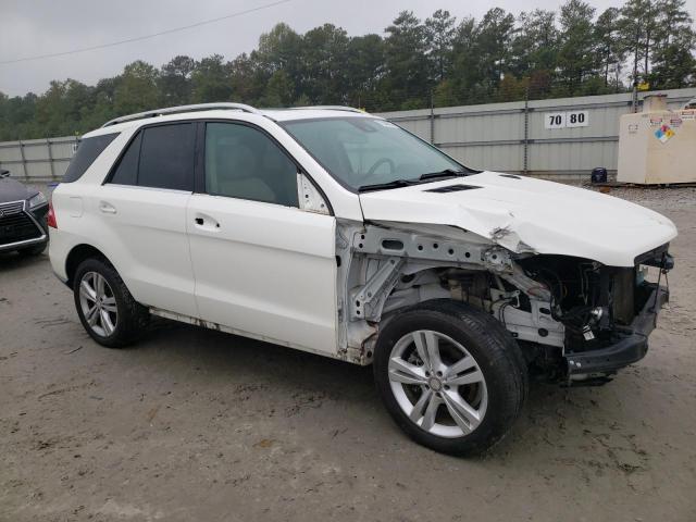 4JGDA5JB3EA436897 - 2014 MERCEDES-BENZ ML 350 WHITE photo 4