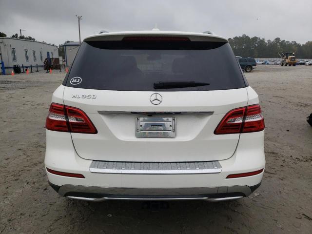 4JGDA5JB3EA436897 - 2014 MERCEDES-BENZ ML 350 WHITE photo 6