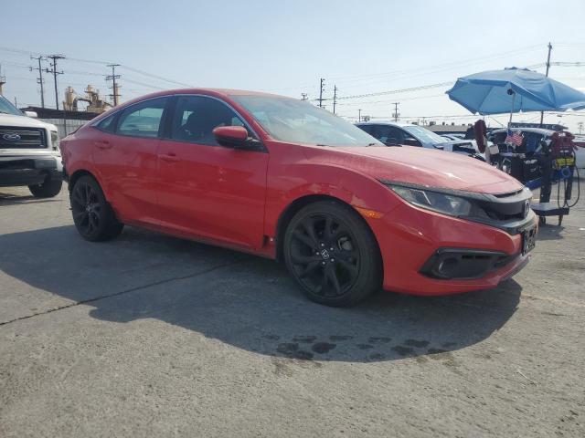 2HGFC2F82MH513943 - 2021 HONDA CIVIC SPORT 红色 照片 4