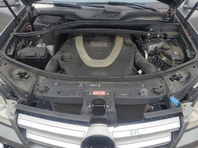 4JGBF7BEXBA678952 - 2011 MERCEDES-BENZ GL 450 4MATIC GRAY photo 12