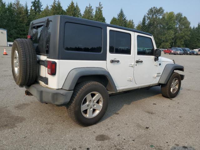1C4BJWDG8DL506261 - 2013 JEEP WRANGLER U SPORT თეთრი ფოტო 3