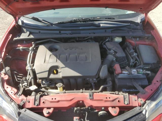 2T1BURHE9HC802873 - 2017 TOYOTA COROLLA L Rot Foto 11