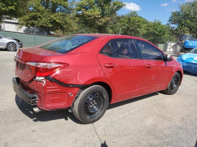 2T1BURHE9HC802873 - 2017 TOYOTA COROLLA L Rot Foto 3