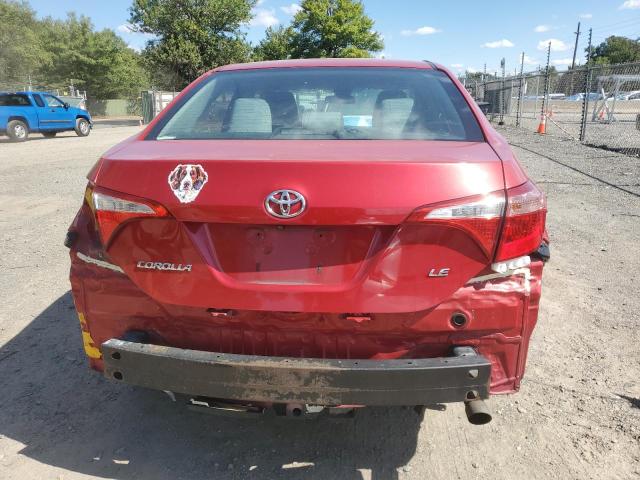 2T1BURHE9HC802873 - 2017 TOYOTA COROLLA L Rot Foto 6