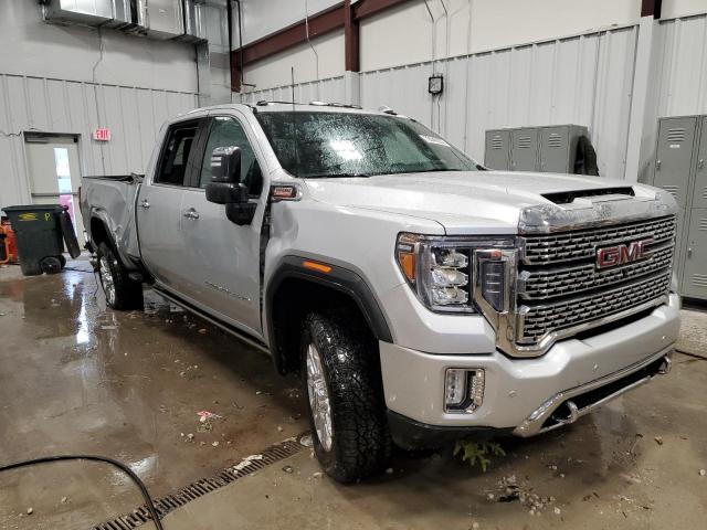 1GT49WEY6MF175879 - 2021 GMC SIERRA K3500 DENALI SILVER photo 4