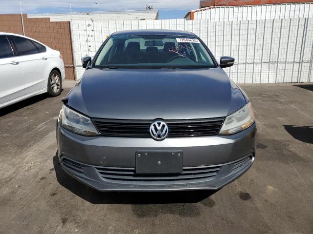3VW3L7AJ7CM410362 - 2012 VOLKSWAGEN JETTA TDI GRAY photo 5