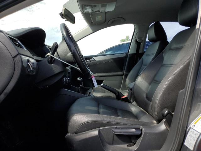 3VW3L7AJ7CM410362 - 2012 VOLKSWAGEN JETTA TDI GRAY photo 7