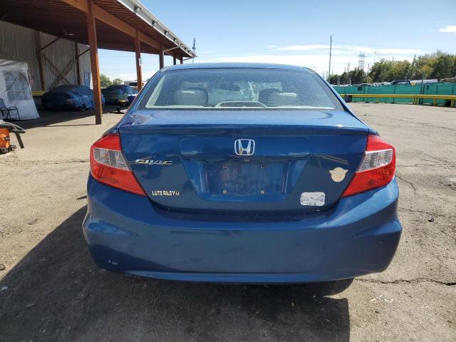 19XFB2F5XCE083273 - 2012 HONDA CIVIC LX BLUE photo 6