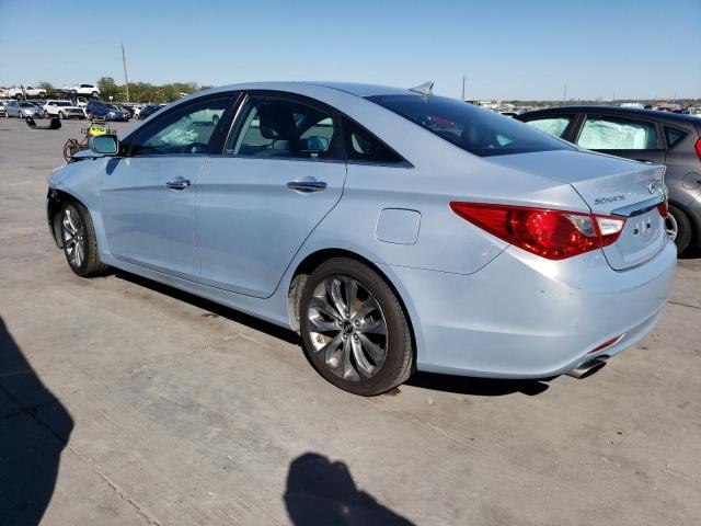 5NPEC4AC8BH249102 - 2011 HYUNDAI SONATA SE BLUE photo 2