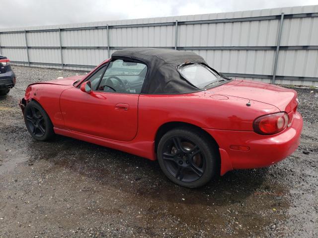 JM1NB353940400150 - 2004 MAZDA MX-5 MIATA BASE RED photo 2