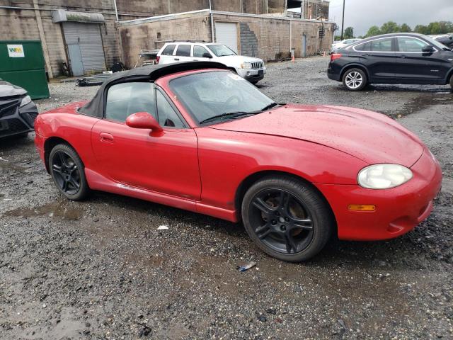 JM1NB353940400150 - 2004 MAZDA MX-5 MIATA BASE RED photo 4