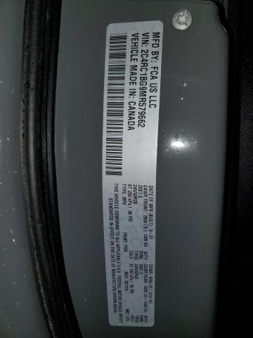 2C4RC1BG9MR579662 - 2021 CHRYSLER PACIFICA TOURING L Boz foto 13