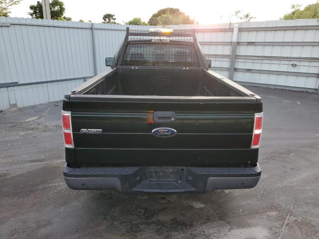 1FTMF1CM2DKF26998 - 2013 FORD F150 GREEN photo 6