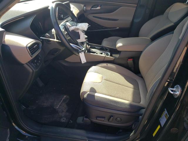 5NMS33AD2LH230985 - 2020 HYUNDAI SANTA FE SEL BLACK photo 7