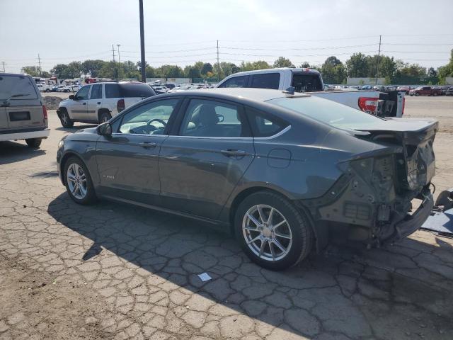 3FA6P0LUXKR262847 - 2019 FORD FUSION SE GRAY photo 2