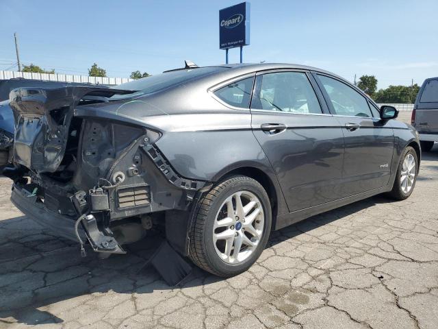 3FA6P0LUXKR262847 - 2019 FORD FUSION SE GRAY photo 3