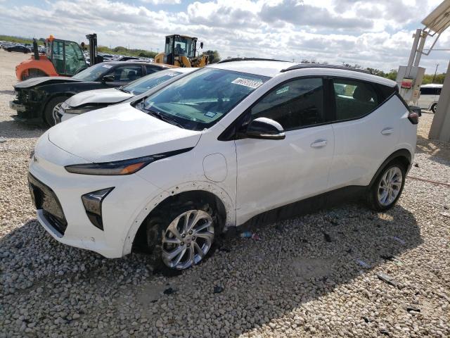 1G1FY6S00P4147935 - 2023 CHEVROLET BOLT EUV LT WHITE photo 1