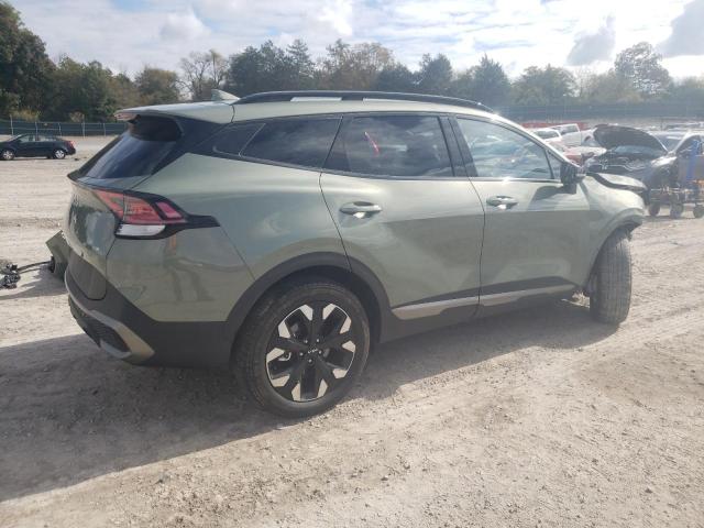 5XYK6CAF8PG022327 - 2023 KIA SPORTAGE X LINE GREEN photo 3