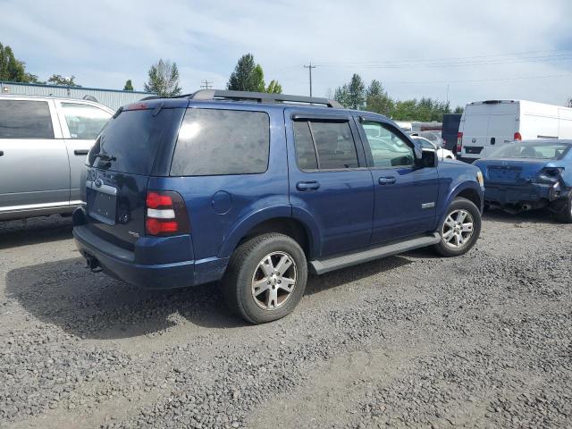 1FMEU73E07UB58623 - 2007 FORD EXPLORER XLT Mavi foto 3