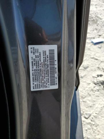 5FNRL5H63GB079602 - 2016 HONDA ODYSSEY EXL GRAY photo 13