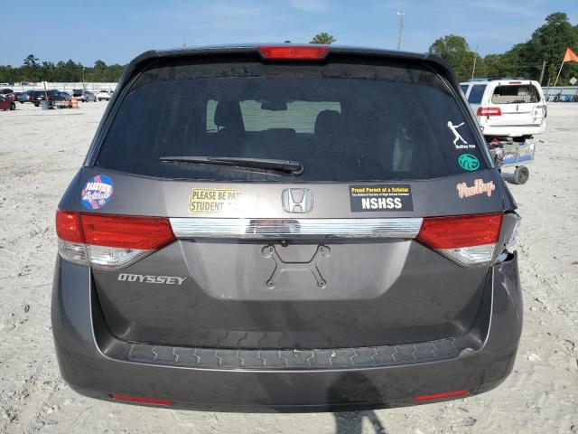 5FNRL5H63GB079602 - 2016 HONDA ODYSSEY EXL GRAY photo 6