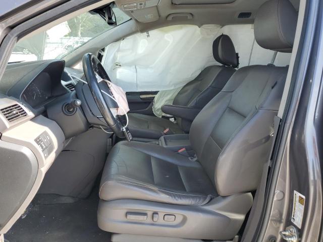 5FNRL5H63GB079602 - 2016 HONDA ODYSSEY EXL GRAY photo 7