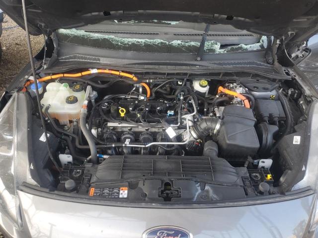 1FMCU9CZ6MUA90670 - 2021 FORD ESCAPE SEL GRAY photo 12