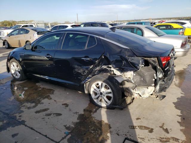 KNAGN4A78B5095753 - 2011 KIA OPTIMA EX BLACK photo 2