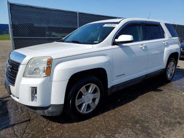 2CTALBEW2A6348514 - 2010 GMC TERRAIN SLE WHITE photo 1