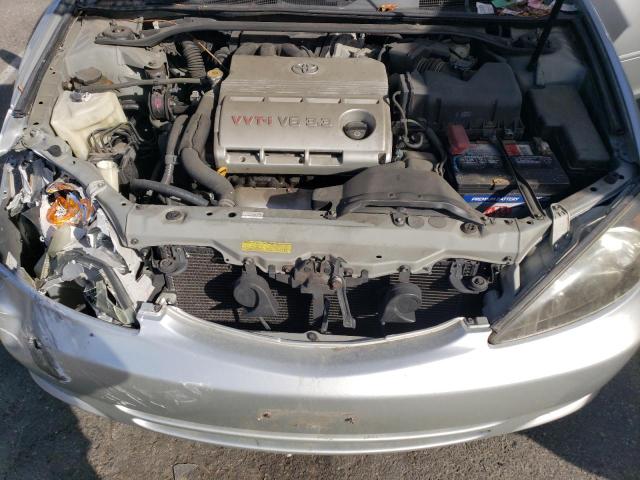 4T1BA32K74U023243 - 2004 TOYOTA CAMRY SE SILVER photo 11