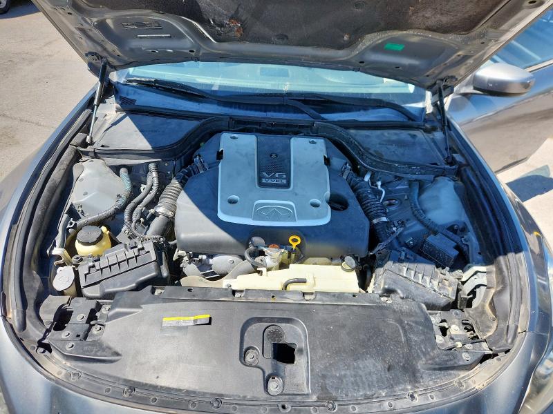 JN1CV6EK4CM420176 - 2012 INFINITI G37 BASE GRAY photo 11