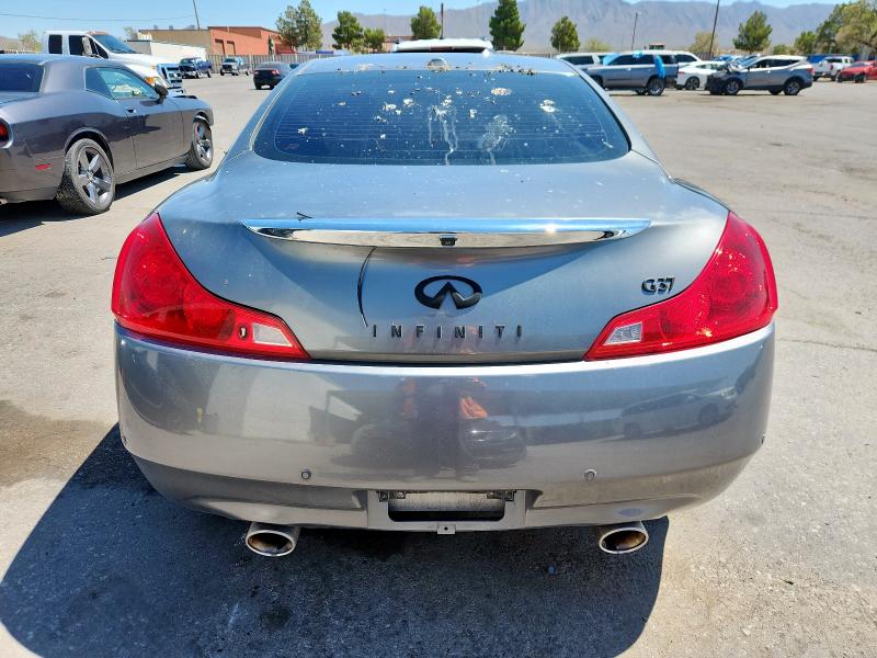 JN1CV6EK4CM420176 - 2012 INFINITI G37 BASE GRAY photo 6