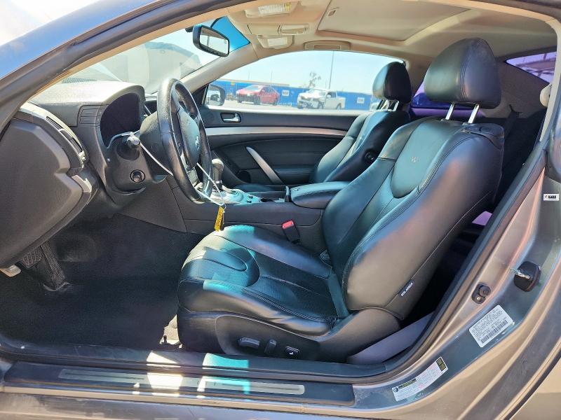 JN1CV6EK4CM420176 - 2012 INFINITI G37 BASE GRAY photo 7
