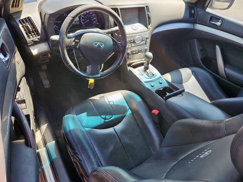 JN1CV6EK4CM420176 - 2012 INFINITI G37 BASE GRAY photo 8