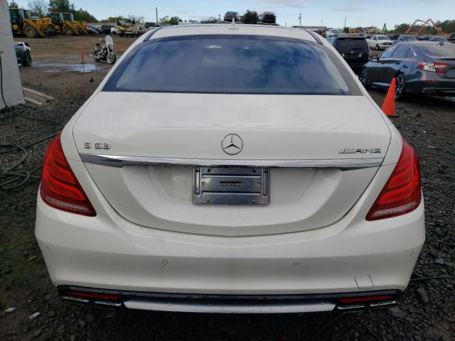 WDDUG7JB7EA037219 - 2014 MERCEDES-BENZ S 63 AMG WHITE photo 6