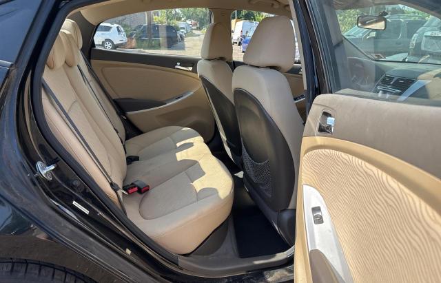 KMHCU4AE2DU277181 - 2013 HYUNDAI ACCENT GLS أسود صورة 6