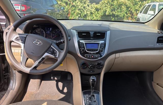 KMHCU4AE2DU277181 - 2013 HYUNDAI ACCENT GLS أسود صورة 9