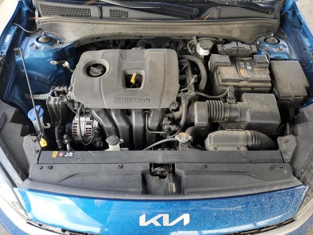 3KPF54AD5NE444266 - 2022 KIA FORTE GT LINE BLUE photo 11