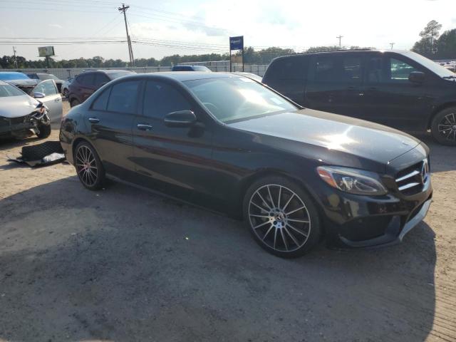 55SWF4JB2JU237543 - 2018 MERCEDES-BENZ C 300 黑色 照片 4