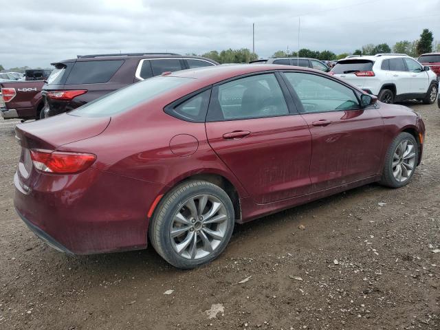 1C3CCCBB7FN735496 - 2015 CHRYSLER 200 S BURGUNDY photo 3