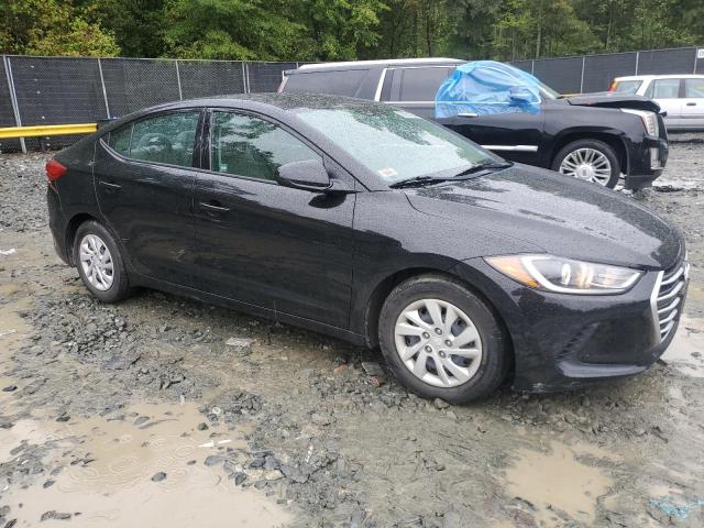 5NPD74LF9HH207280 - 2017 HYUNDAI ELANTRA SE BLACK photo 4