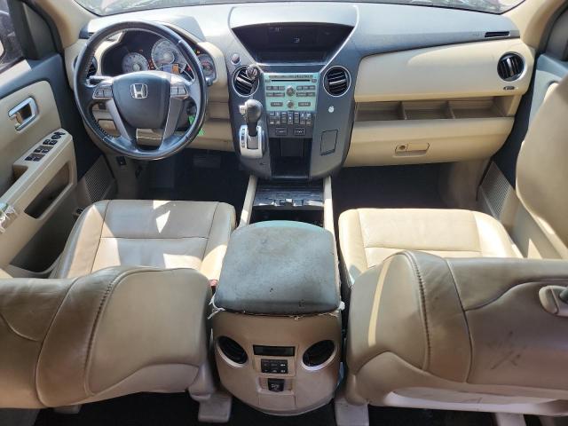 5FNYF3H50AB013076 - 2010 HONDA PILOT EXL BURGUNDY photo 8