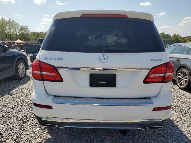 4JGDF6EEXHA762437 - 2017 MERCEDES-BENZ GLS 450 4MATIC WHITE photo 6