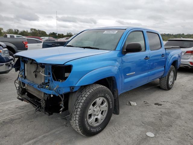 5TEJU62N97Z451717 - 2007 TOYOTA TACOMA DOUBLE CAB PRERUNNER BLUE photo 1
