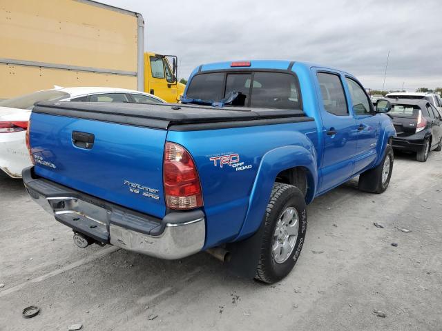 5TEJU62N97Z451717 - 2007 TOYOTA TACOMA DOUBLE CAB PRERUNNER BLUE photo 3